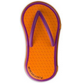 Orange Flip Flop-Shaped Mint Tin w/ Logo Drop (84 Mints)